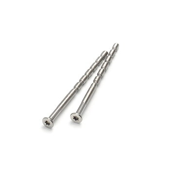 Kapningsbar skruv 75 mm till dörrhandtag (2-pack)