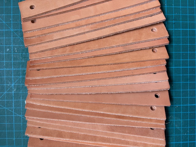 LÄDERREM NATUR 170 MM (25-PACK) 2:a Sortering 