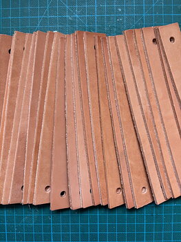 LÄDERREM NATUR 170 MM (25-PACK) 2:a Sortering 