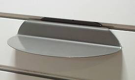 Plåthylla, oval