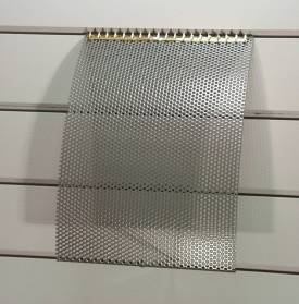 Exponeringsbricka, välvd - 2