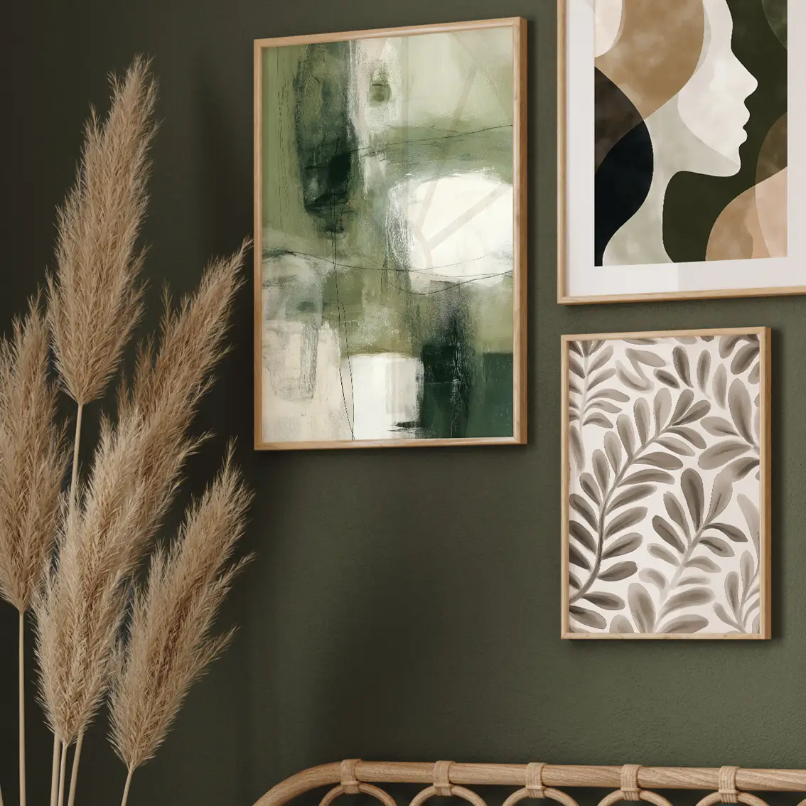 Plakat - Sage Abstraction