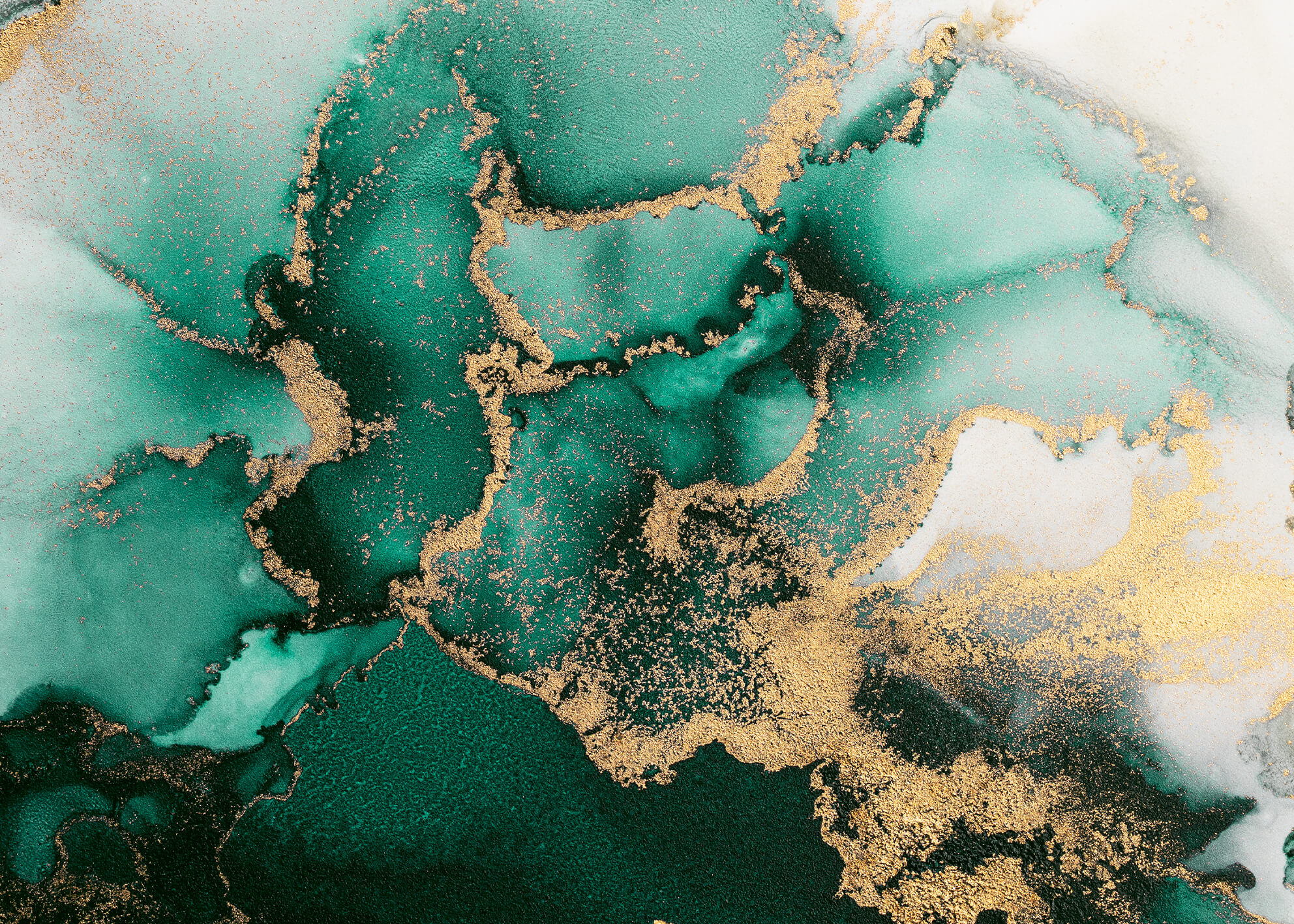 Canvasbutik.dk Akustikprint Jade marble