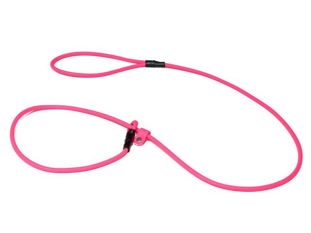 Mystique Biothane retrieverkoppel, Neonrosa 150cm 6mm