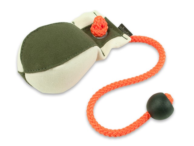 Dummyboll 150g, Khaki/vit