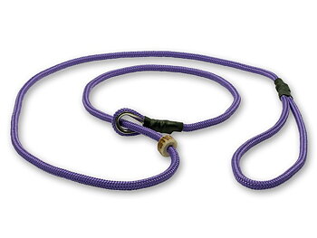 Mystique® Retrieverkoppel med hornstopper,  150cm Lila 8mm