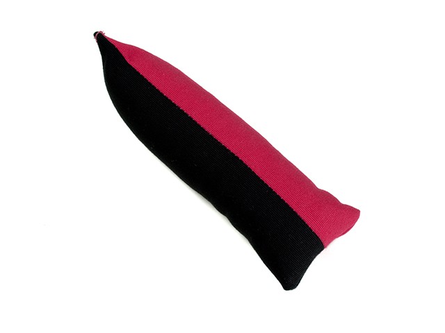 Valpdummy Easy fetch 100g, Cerise/svart