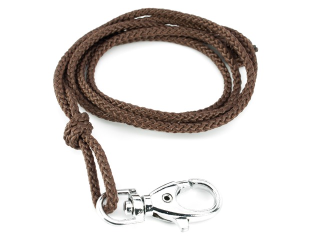 Snodd i nylon, Brun