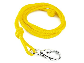 Snodd i nylon, Gul