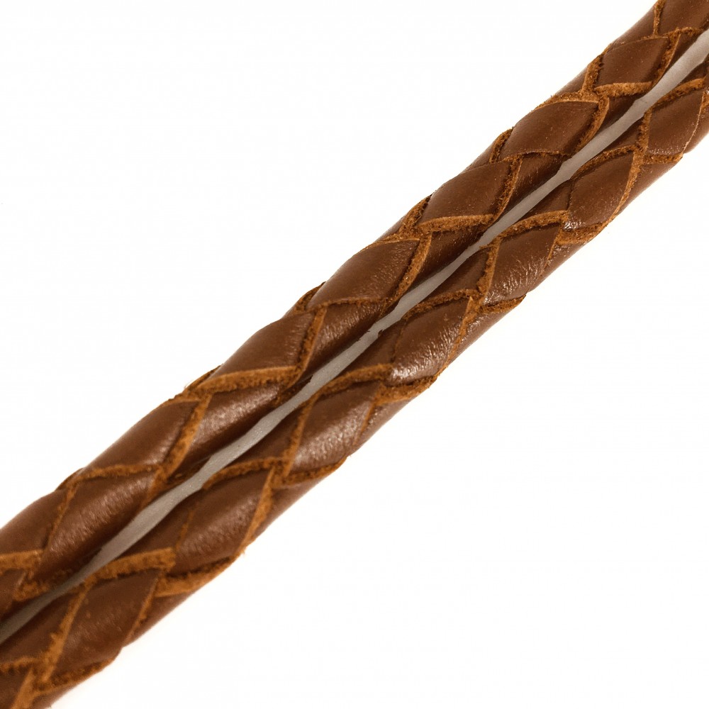 Leather by Beth pipband i veg.garvat buffelskinn, Cognac - 5