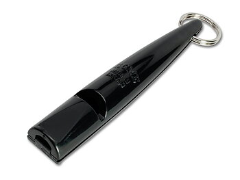 Whistle ACME 211 ½, Black - used for spaniel/retriever training and hunting