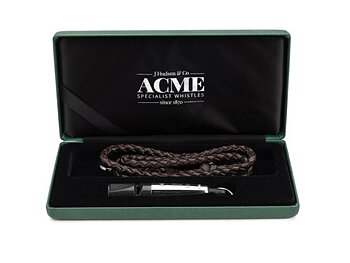 ACME whistle 210 1/2 sterling silver hard gold plated