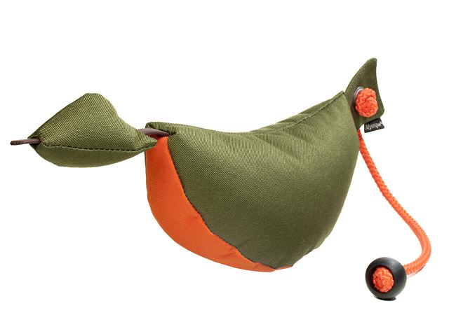 Fågeldummy trainer, Khaki/orange