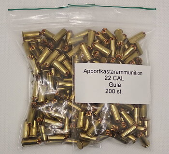 Skott till apportkastare, Gula 200 st.