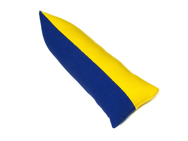 Valpdummy Easy fetch 100g,blå/gul