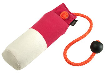 Dummy Long-throw  250g, cerise/vit