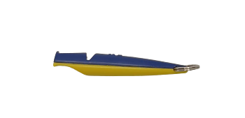 Whistle ACME 211 ½, blue/yellow - used for spaniel/retriever training and hunting