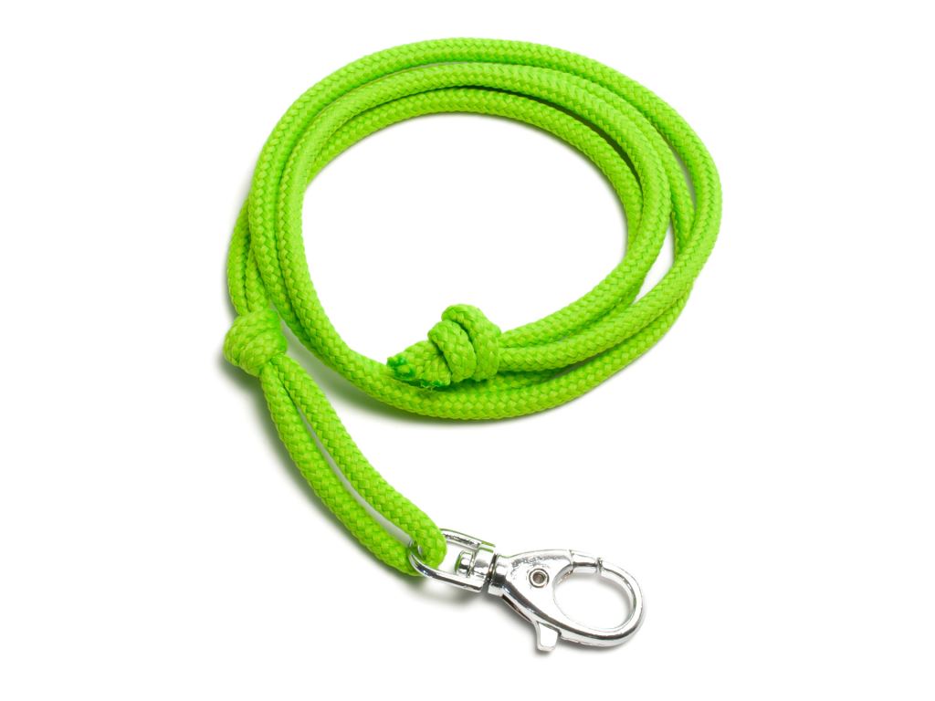 Snodd i nylon, Neongrön