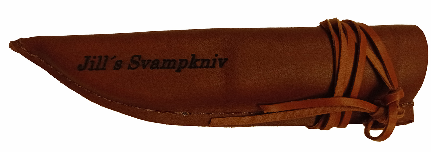 Svensk handgjord svampkniv, Masurbjörk & Rostfritt stål med gravyr - 4