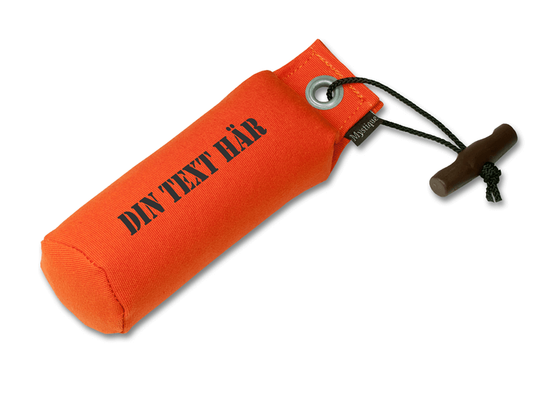 Dummy 250g med namn, Orange