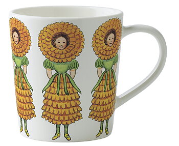 Elsa Beskow Mugg 40 cl - Ringblomma