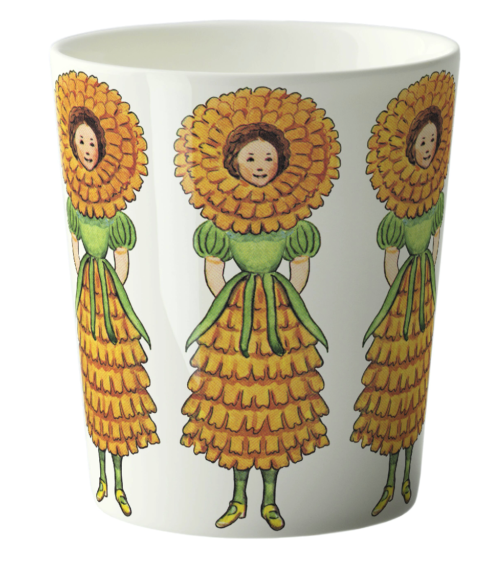 Elsa Beskow Mugg 28 cl - Ringblomma