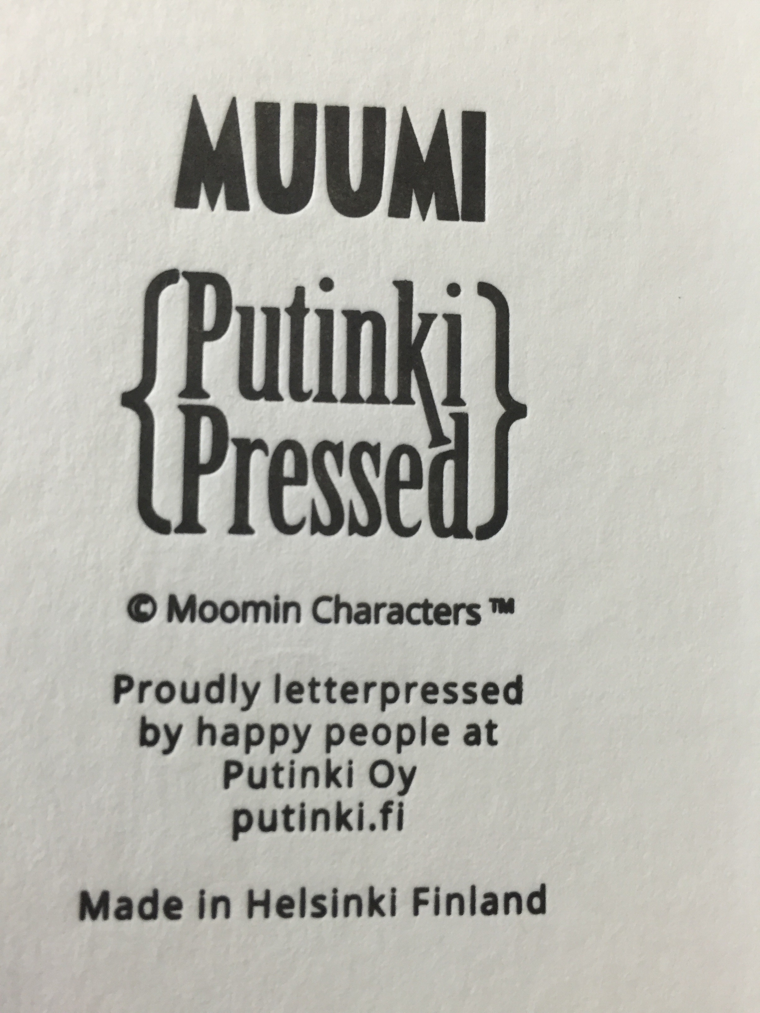 Double Moomin Postcard - Happy Birthday - 3