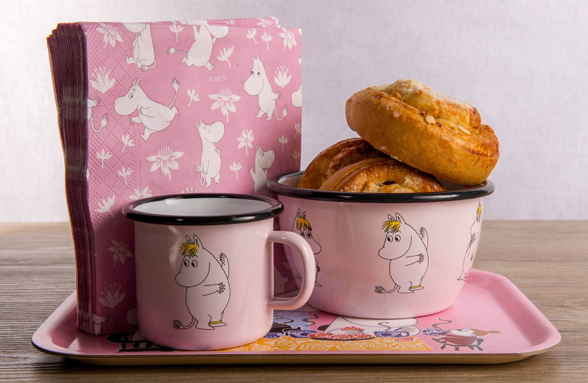Moomin Enamel Bowl, 6 dl - Retro - Snorkmaiden - 5