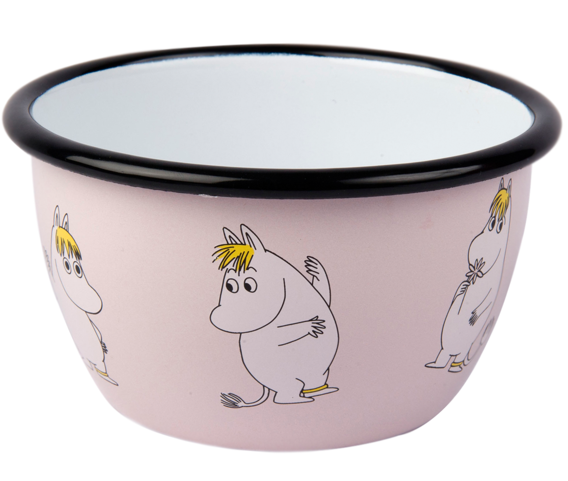 Moomin Enamel Bowl, 6 dl - Retro - Snorkmaiden - 2