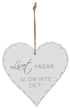 Hjärta, Livet pågår..