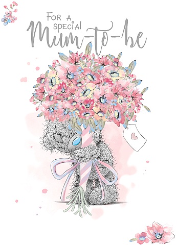 Dubbelvikt kort - Mum to be - Me to you