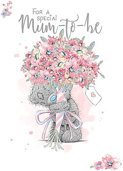 Dubbelvikt kort - Mum to be - Me to you
