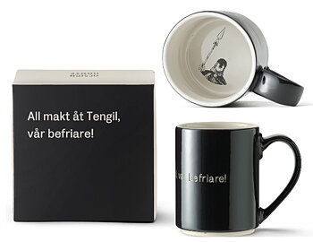 Astrid Lindgren Citat Mugg - "All makt åt Tengil, vår befriare!"