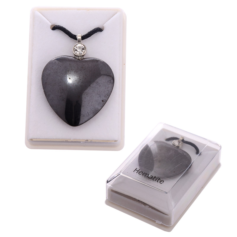Helande Sten Halsband - Hjärta - 7