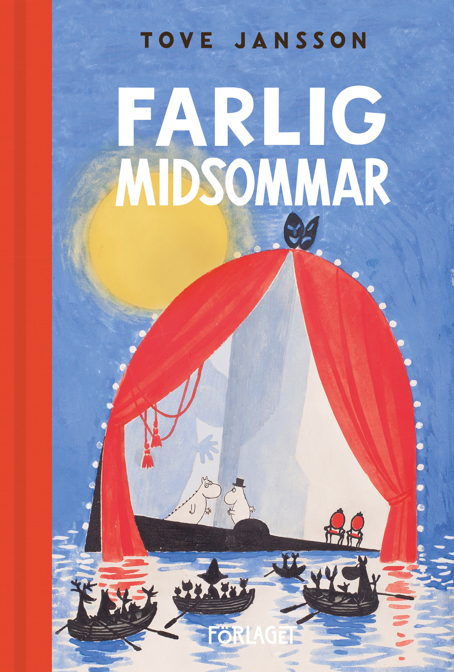 Moominbook in swedish: Farlig midsommar - Förlaget