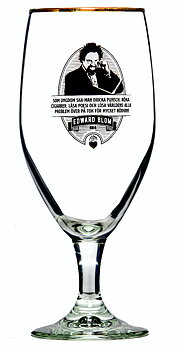 Edward Blom Collection Ölglas No.4 Som ungdom