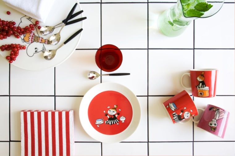 Arabia Moominmug - Little My Red - 4