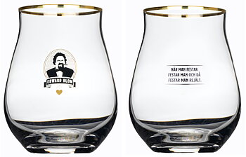 Edward Blom Collection Whiskyglas No.1 När man festar
