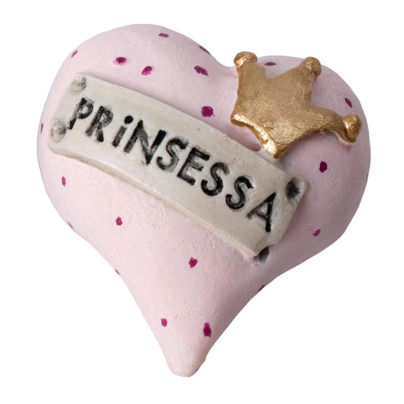 Hjärta - Prinsessa - 5 cm - Nääsgränsgården