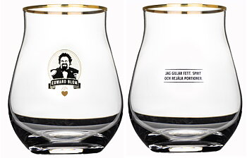 Edward Blom Collection Whiskyglas No.2 Jag gillar fett