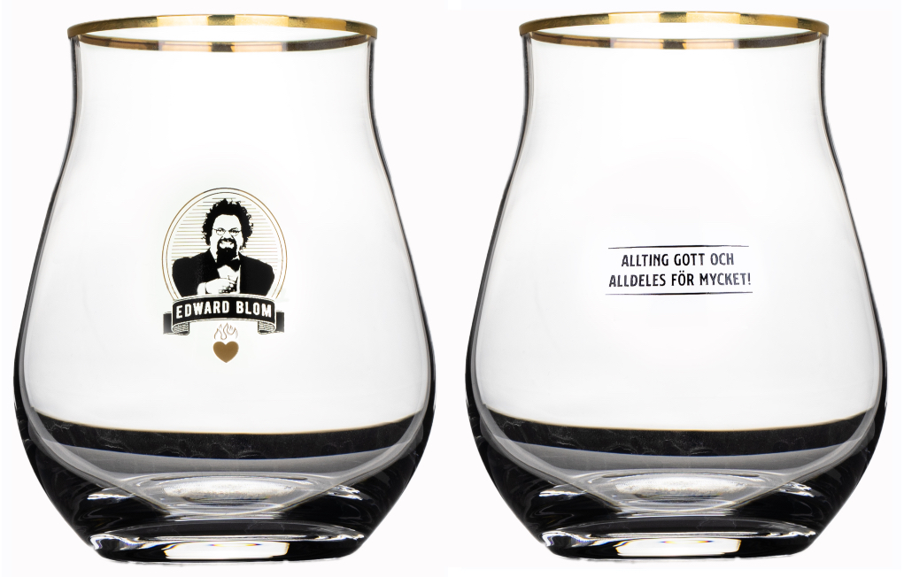Edward Blom Collection Whiskyglas No.3 Allting gott