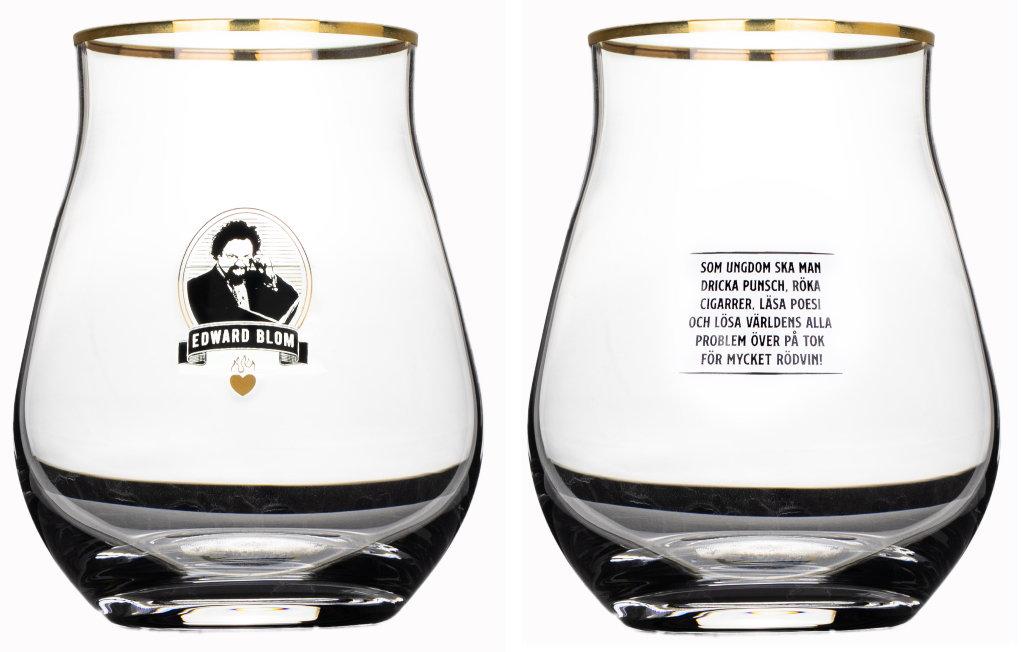 Edward Blom Collection Whiskyglas No.4 Som ungdom