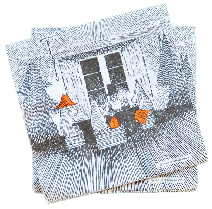 Moomin Napkins, True its origins