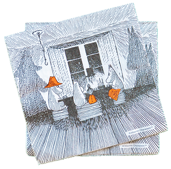 Moomin Napkins, True its origins