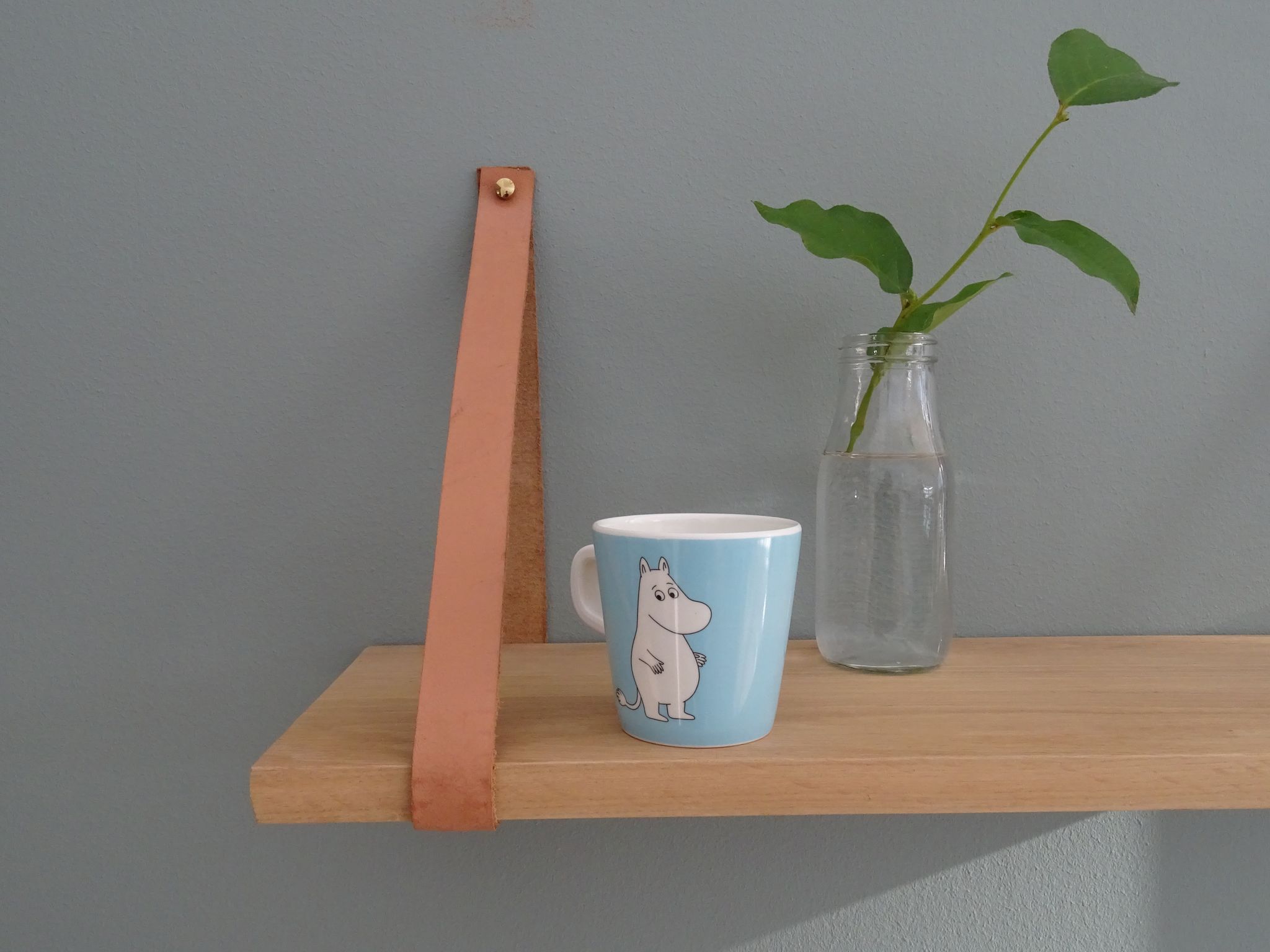 Moomin children's mug, Moomintroll Blue - 2