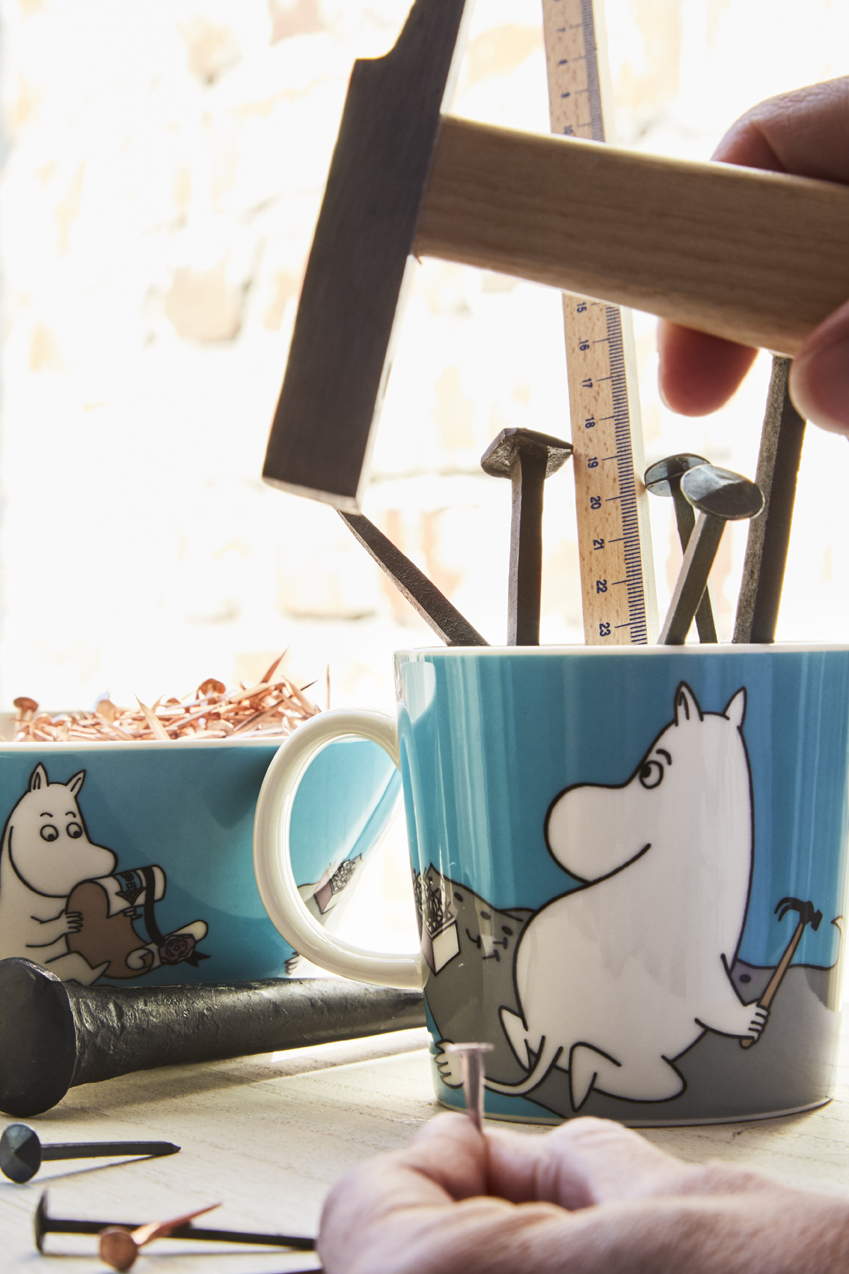 Arabia Moominmug - Moomintroll turquoise - 3