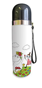 Moomin thermos flask 5 dl - Snorkmaiden & Mymble