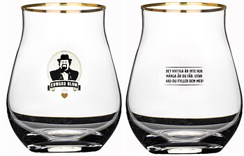 Edward Blom Collection Whiskyglas No.5 Det viktiga är