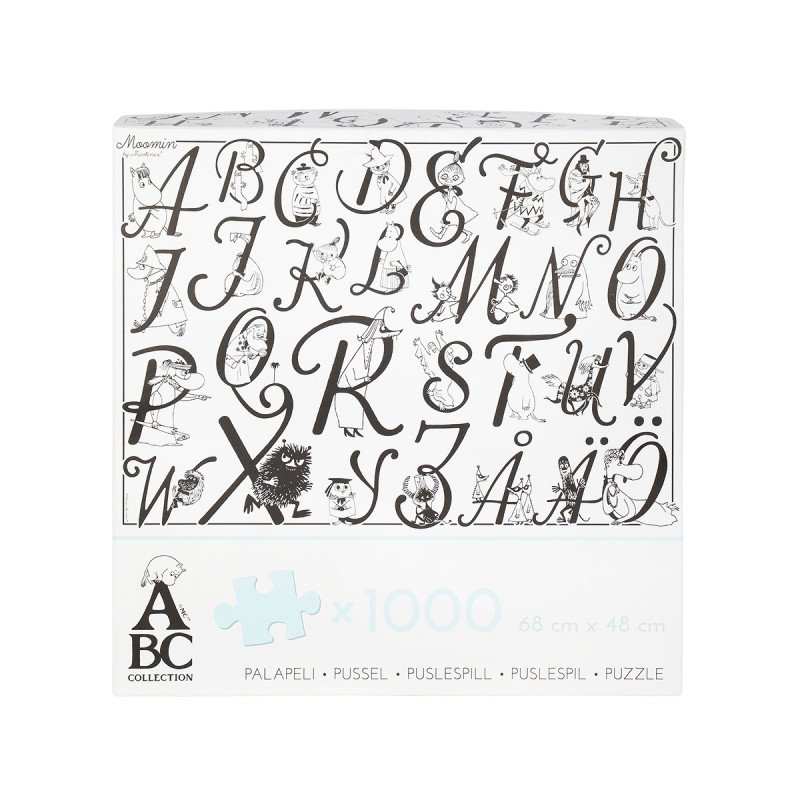Mumin Pussel - Alfabet - 1000 Bitar - 2