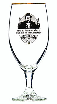 Edward Blom Collection Ölglas No.5 Det viktiga är